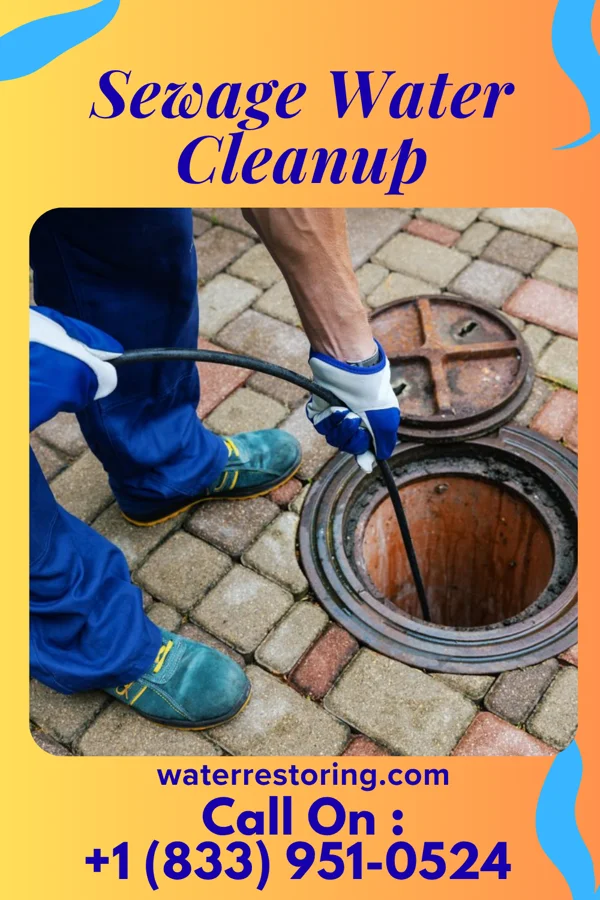 Sewage Water Cleanup in Groesbeck, OH
